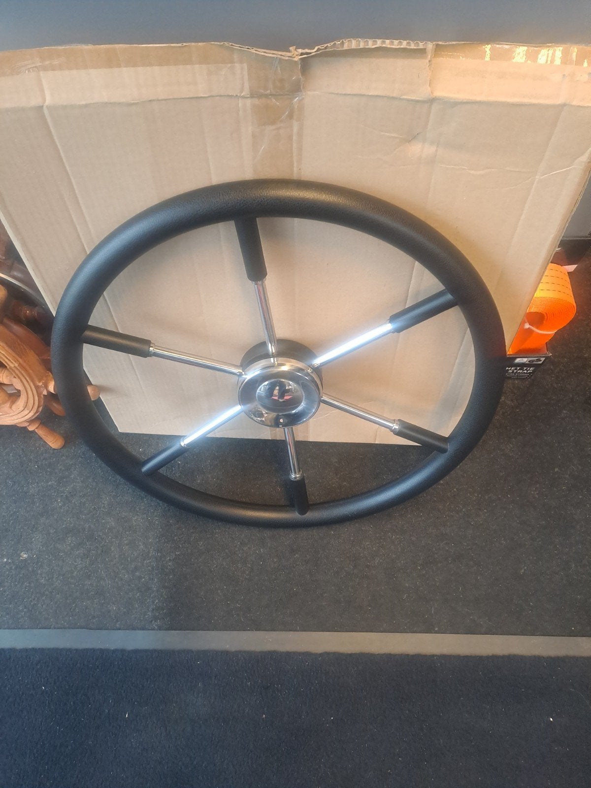Nieuw rond boot stuur 75 cm, Watersport en Boten, Accessoires en Onderhoud, Nieuw, Overige typen, Ophalen of Verzenden