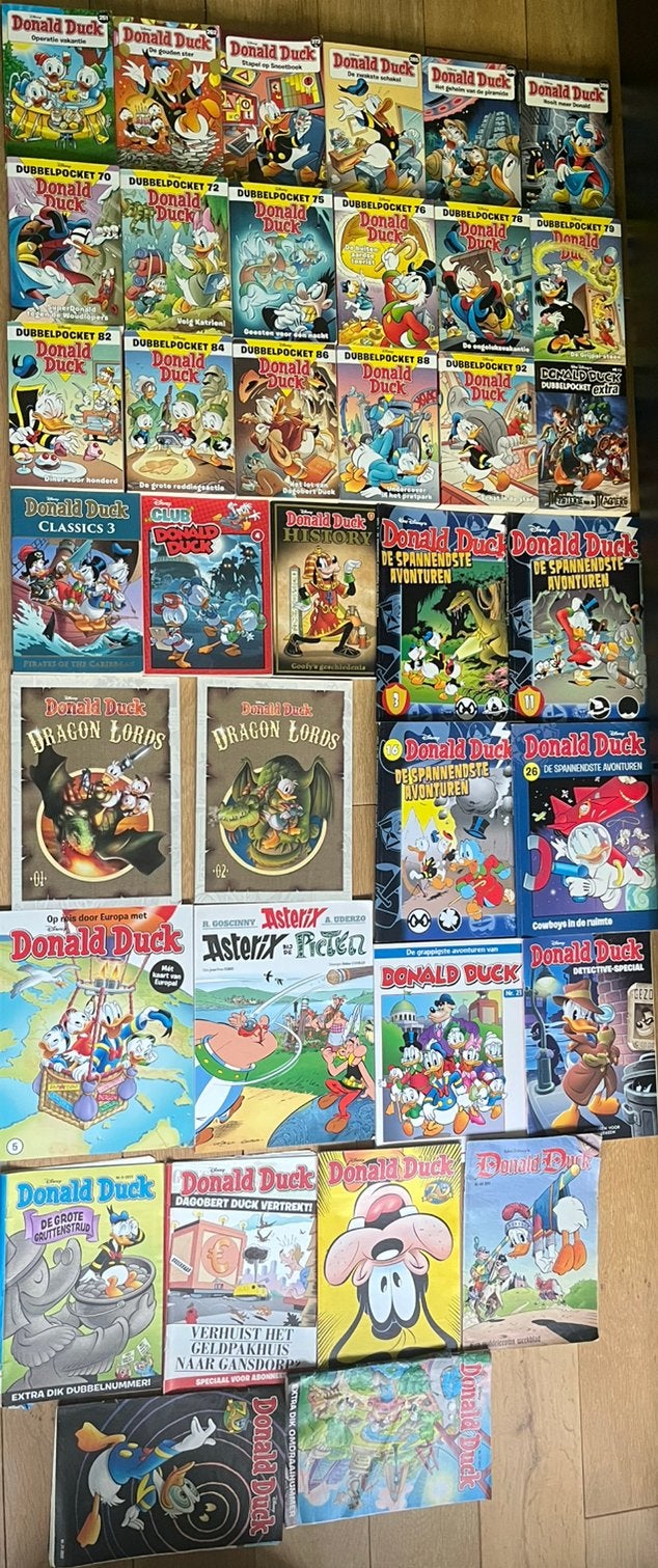 Donald duck pockets + specials + Asterix en Obelix, Boeken, Ophalen of Verzenden, Gelezen, Overige typen