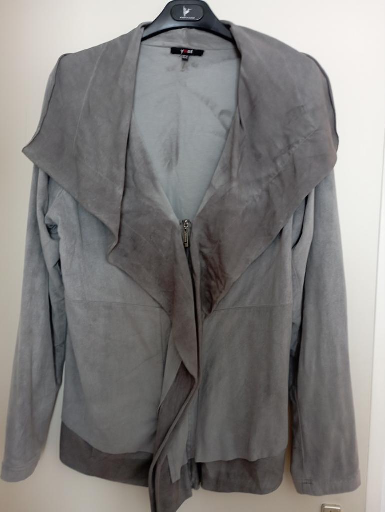 Vest ., Ophalen of Verzenden, Zo goed als nieuw, Maat 42/44 (L), Grijs