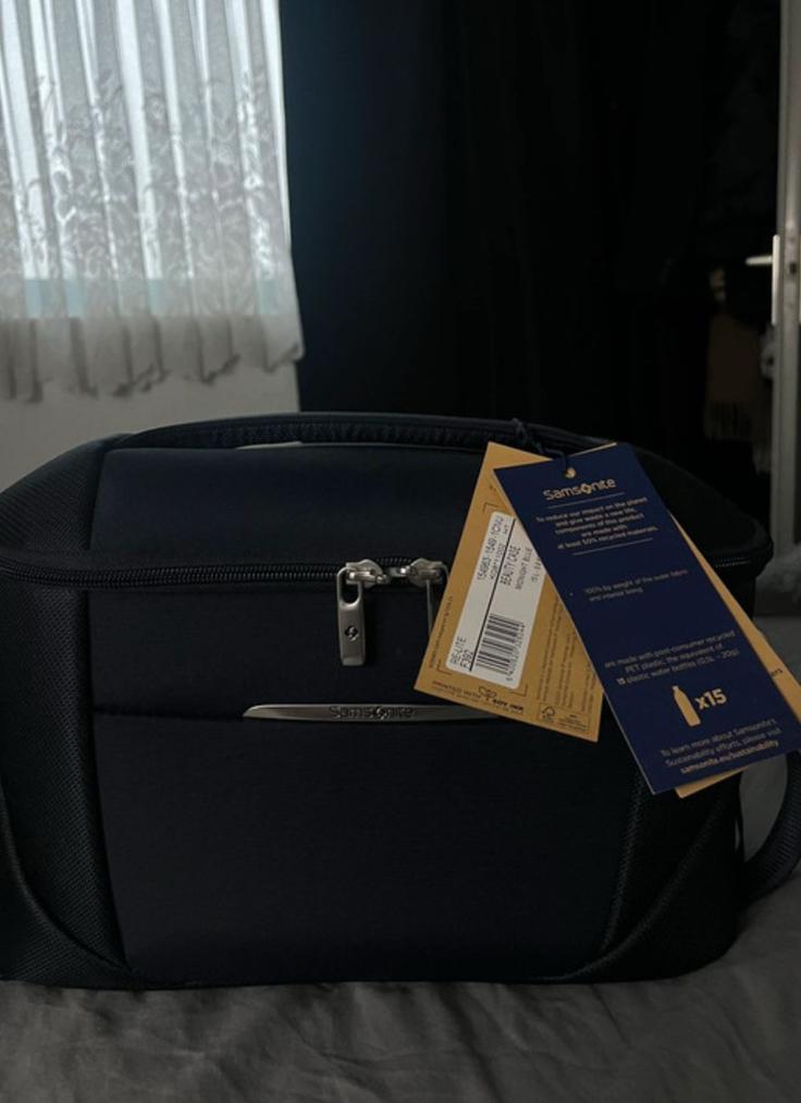 Samsonite beautycase nieuw, Ophalen of Verzenden, Nieuw, Blauw, Softcase