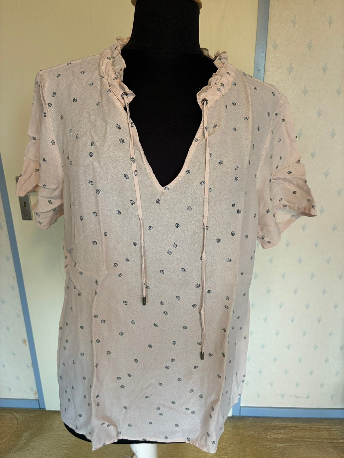 072 Expresso blouse in maat 44 oud roze, Verzenden, Zo goed als nieuw, Maat 42/44 (L), Roze