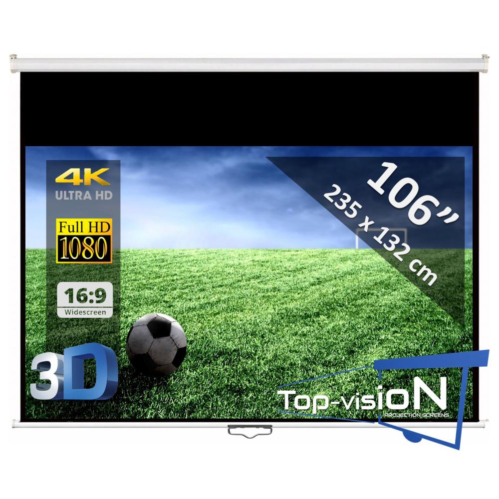 Wimius P64 beamer incl 106” projectiescherm WK ready, Ophalen, Zo goed als nieuw, Ultra HD (4K), Wimius