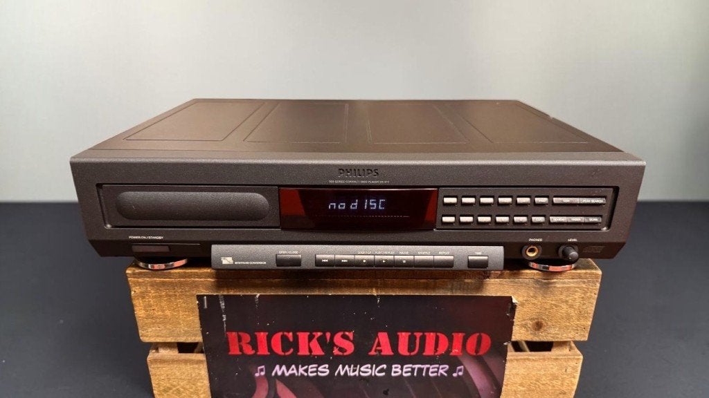 Philips CD 911 – Degelijke Vintage CD-Speler – GARANTIE, Audio, Tv en Foto, Refurbished, Ophalen of Verzenden, MADE IN SINGAPORE