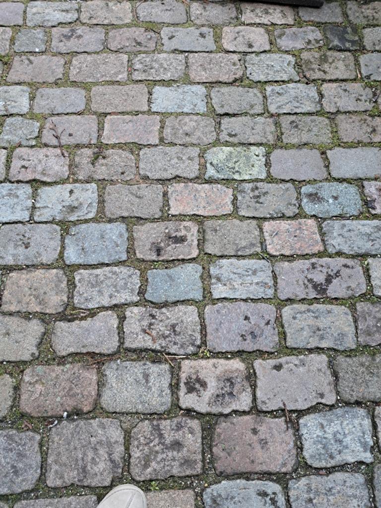 Grote stenen/keien, Tuin en Terras, Tegels en Klinkers, Ophalen, Gebruikt, Beton, Klinkers