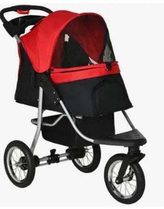 HONDENBUGGY MET GROTE WIELEN GEVRAAGD, Dieren en Toebehoren, Ophalen, Gebruikt