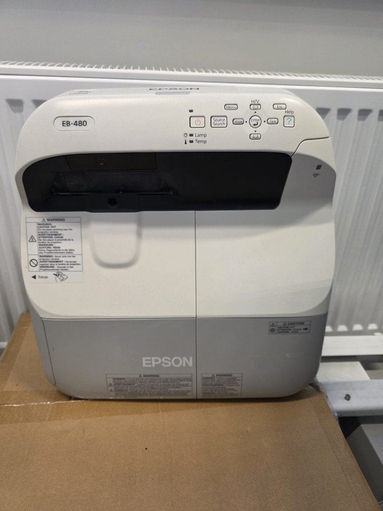 Epson EB-480 beamer met HDMI : bieden, Ophalen of Verzenden, Gebruikt, Overige resoluties, EPSON