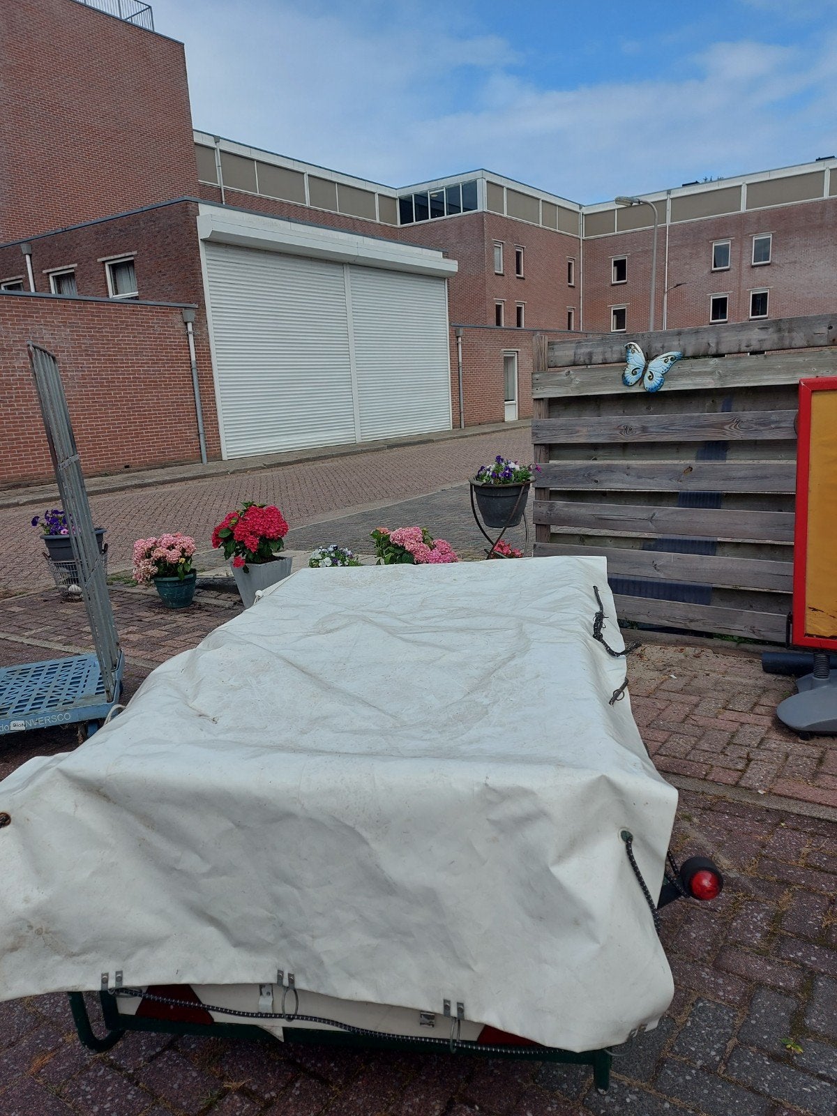 Aanhanger, Watersport en Boten, Zeilen en Zeiltoebehoren, Ophalen, Gebruikt, Minder dan 15 m²