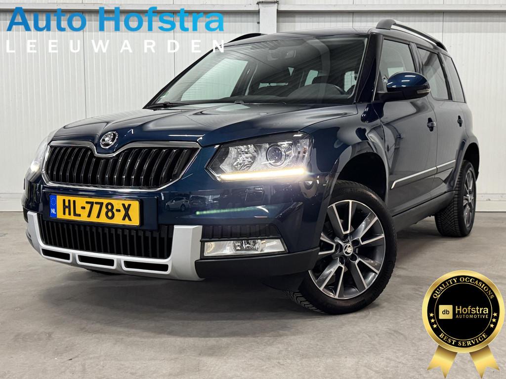 Skoda Yeti Outdoor 1.2 TSI Greentech Edition AUTOMAAT LED XE, Stof, Gebruikt, 4 cilinders, Blauw