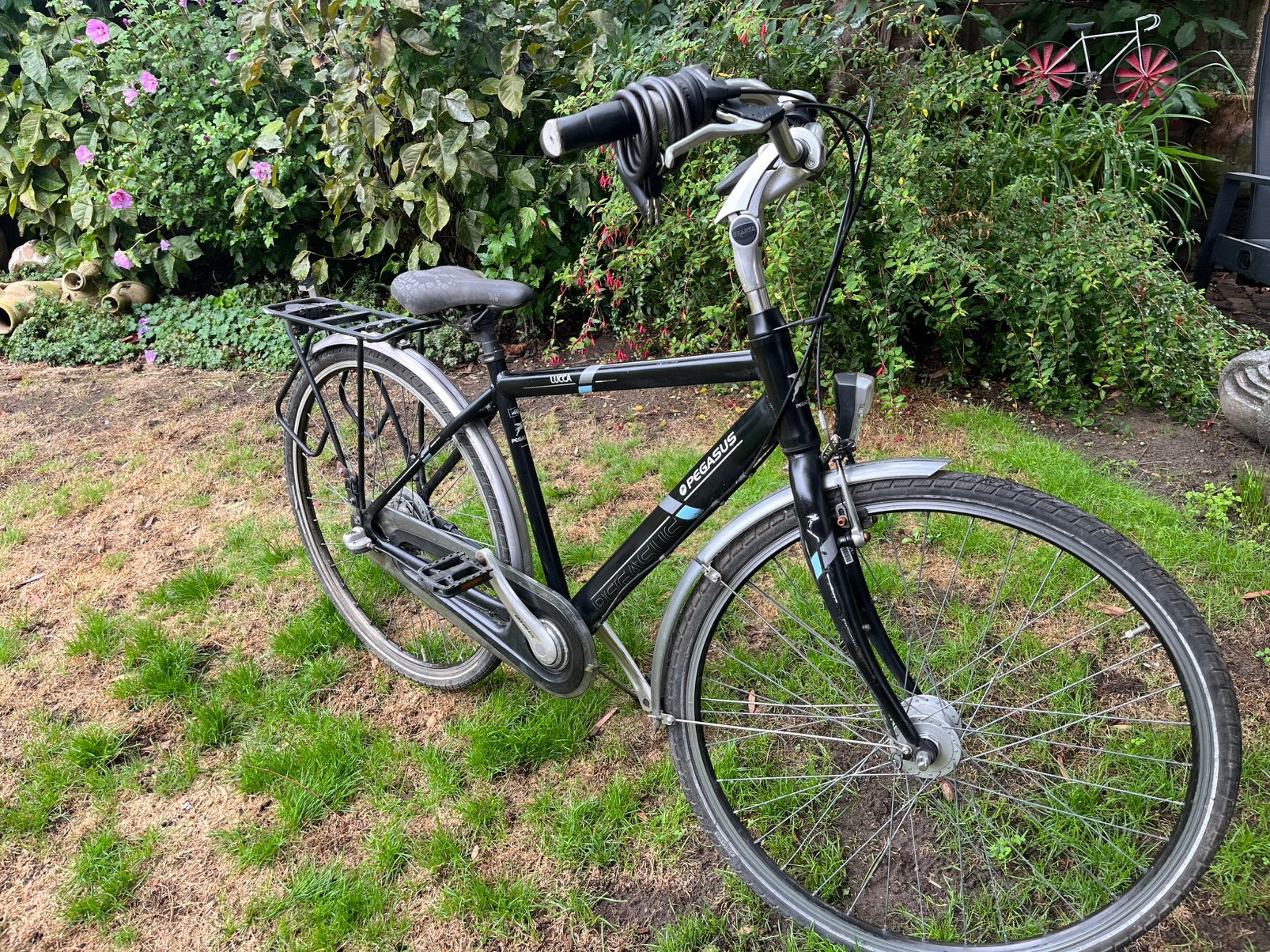 Pegasus herenfiets, Gebruikt, Velgrem, Versnellingen, 49 tot 53 cm