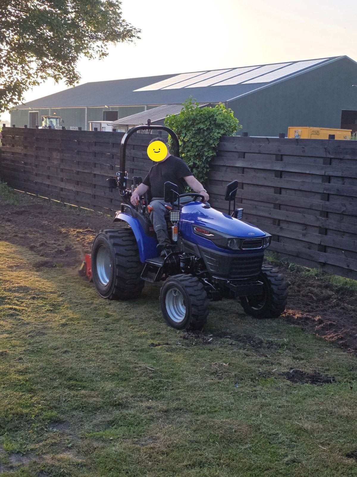 Farmtrac mini tractor diesel hef pto hydroliek 4x4, Ophalen, Zo goed als nieuw, 120 cm of meer