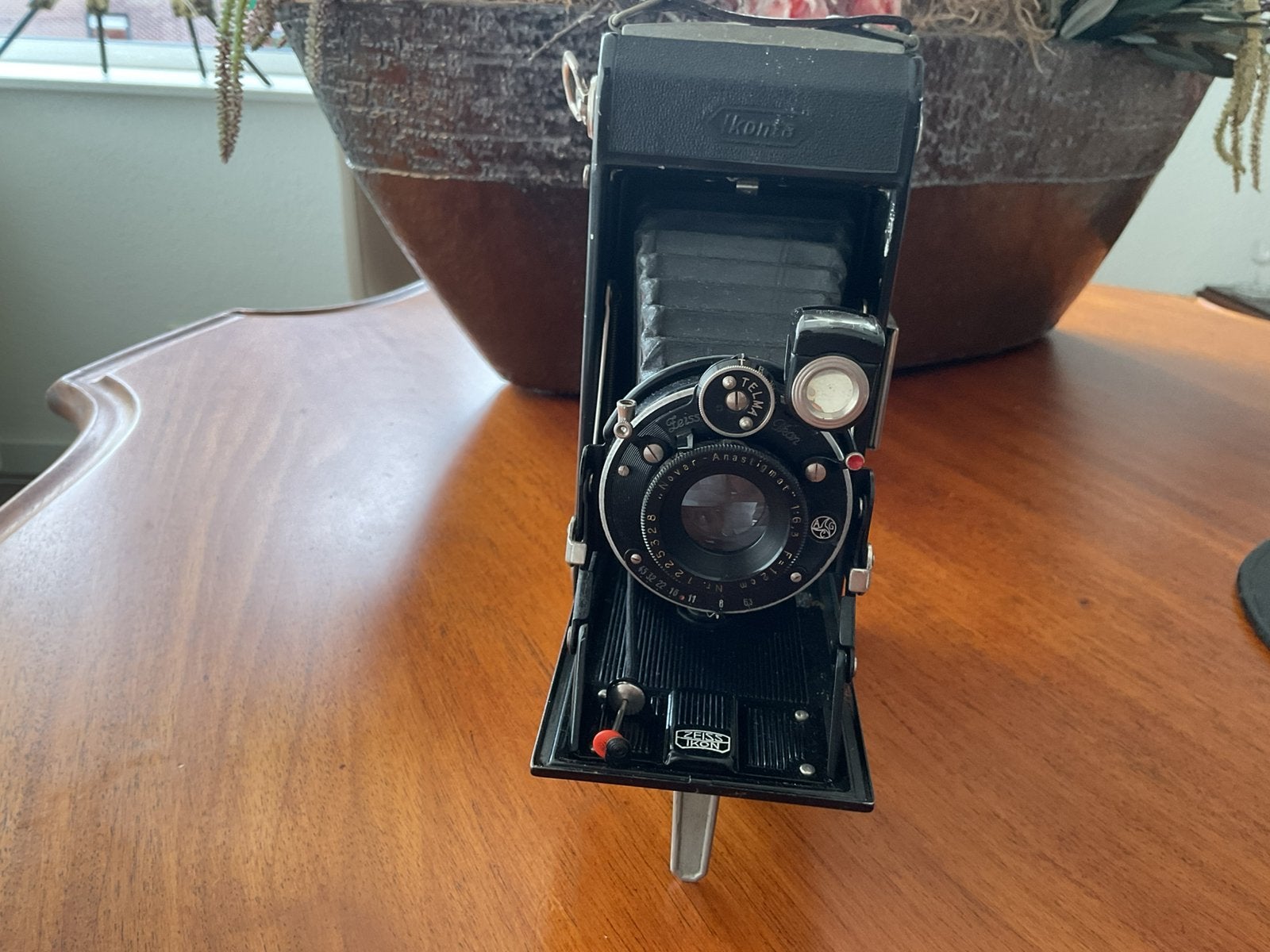 Extra grote Zeiss Ikonta balg Kamera, Ophalen of Verzenden, Zo goed als nieuw, Compact, Overige Merken