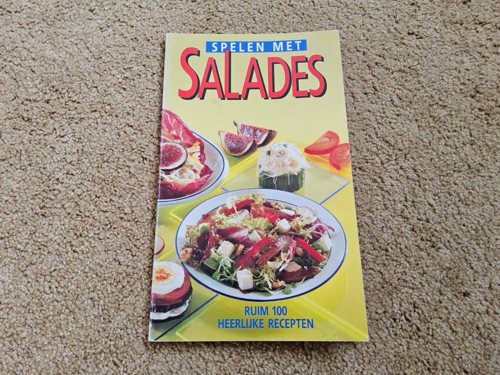 Spelen met Salades - Ruim 100 Heerlijke Recepten, Gelezen, Het Nederlands Zuivelbureau, Gezond koken, Ophalen of Verzenden