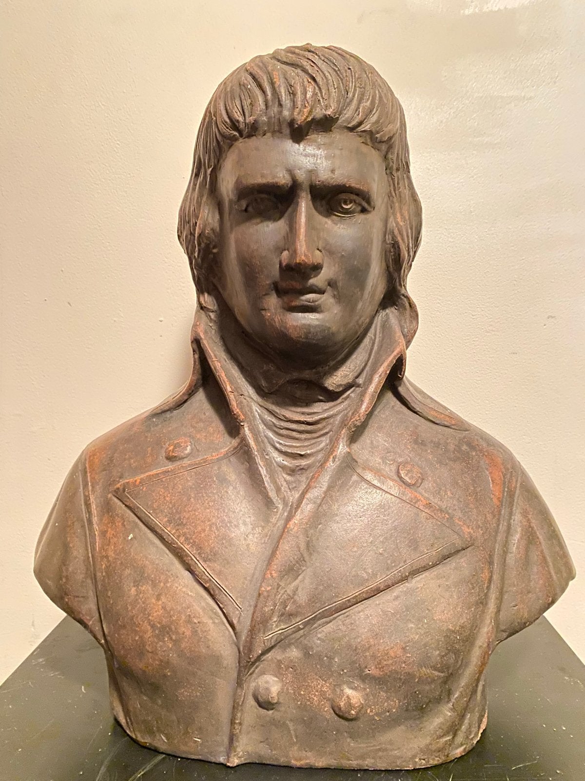 Terracotta Buste van Napoleon, Ophalen, Buste, Handgemaakt, 20 - 50 cm