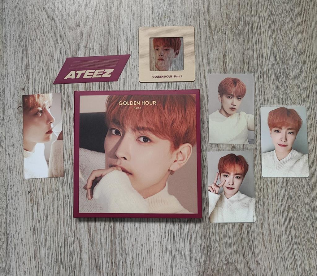 ATEEZ Golden Hour part 1 Hongjoong digipack, Ophalen of Verzenden, Zo goed als nieuw