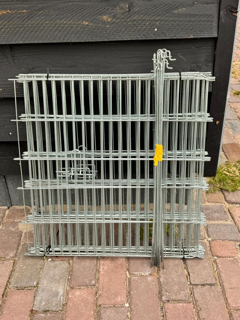 Knaagdieren /Cavia Ren 12 Paneeltjes met Grondpinnen, Ophalen, Gebruikt, Overige typen