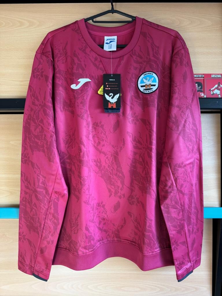 Swansea City Joma Trainingstrui Nieuw Rood Maat M, Kleding | Heren, Joma, Maat 48/50 (M), Nieuw, Ophalen of Verzenden
