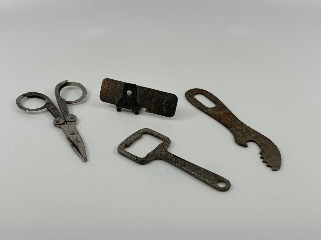 Vintage "Le Scout Francais" en Reclame Zakgereedschap, Antiek en Kunst, Ophalen of Verzenden