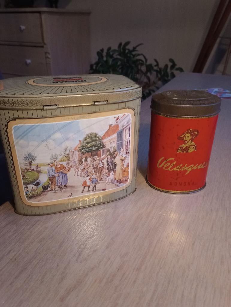 Sigaren blikken Hofnar/ Velasques, Ophalen of Verzenden, Gebruikt, Overige, Overige merken