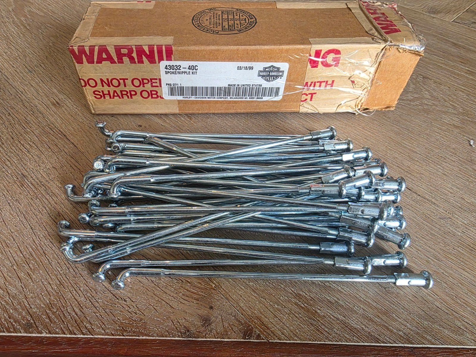 Harley Davidson Spakenset (39 stuks) - Nieuw in doos, Ophalen of Verzenden, Nieuw