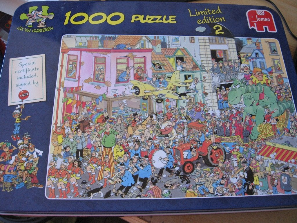 Jan van Haasteren blik 1000 stukjes CARNIVAL