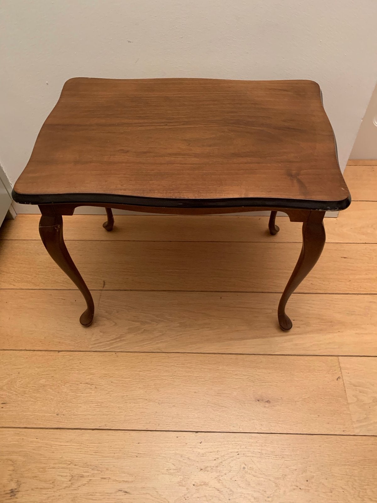 Vintage nesting table (bijzettafel) Mimi Fortuna, Gebruikt, 55 tot 75 cm, Rechthoekig, Hout