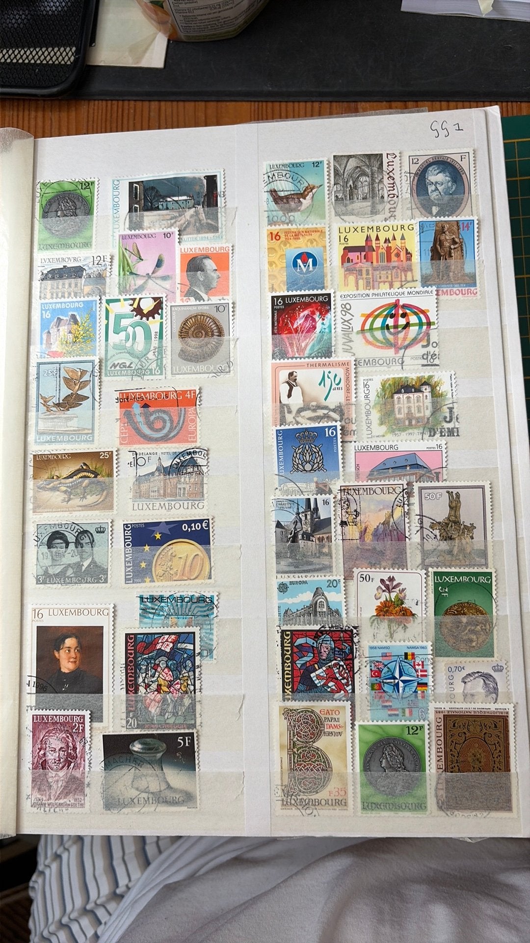 Mooie postzegels Luxemburg GG1, Postzegels en Munten, Verzenden, Luxemburg