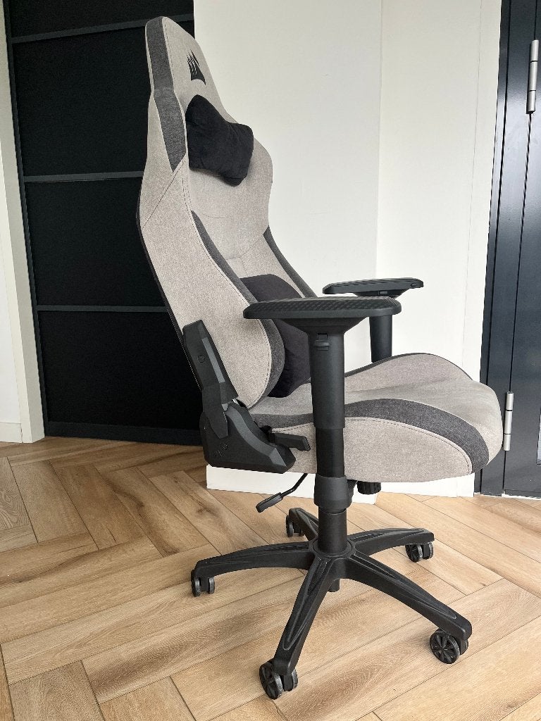 Corsair TC100 Relaxed Gaming Stoel - Grijs, Ophalen of Verzenden, Grijs, Bureaustoel, Ergonomisch