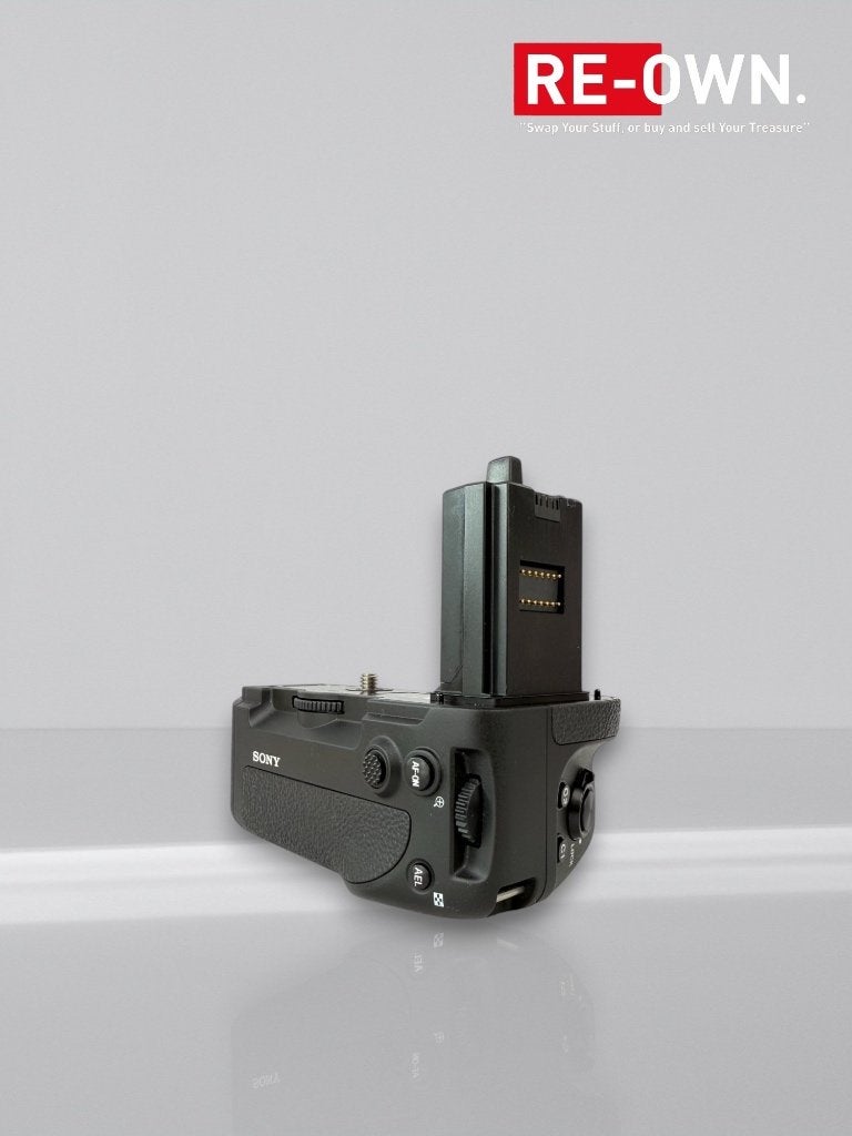Sony batterijgrip VG-C4EM (topstaat + doos + garantie), ., Ophalen of Verzenden, Zo goed als nieuw, Sony