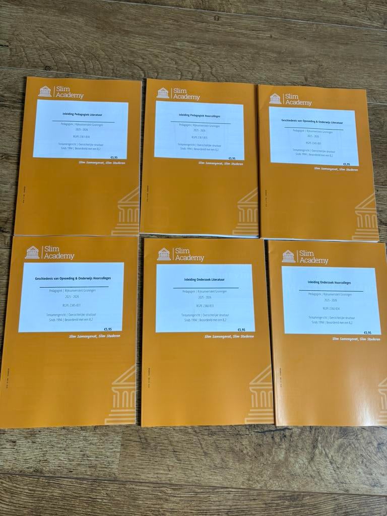 Pedagogische Wetenschappen (Slim Academy) - Blok 1, Boeken, Studieboeken en Cursussen, Ophalen of Verzenden, Alpha, Zo goed als nieuw