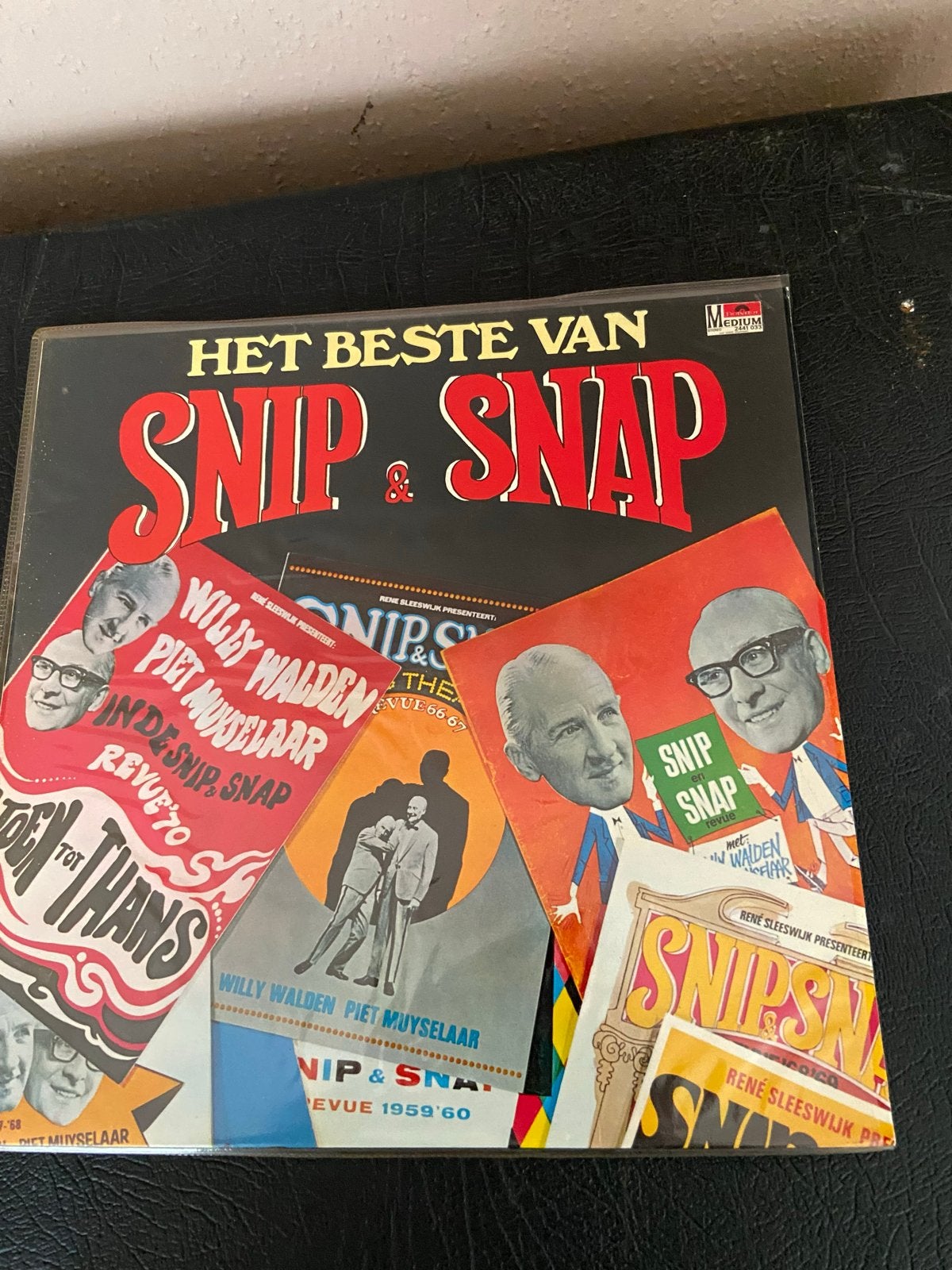 Het Beste van Snip & Snap - Willy Walden en Piet Muyselaar, Ophalen of Verzenden, Gebruikt, 12 inch, Cabaret of Kleinkunst