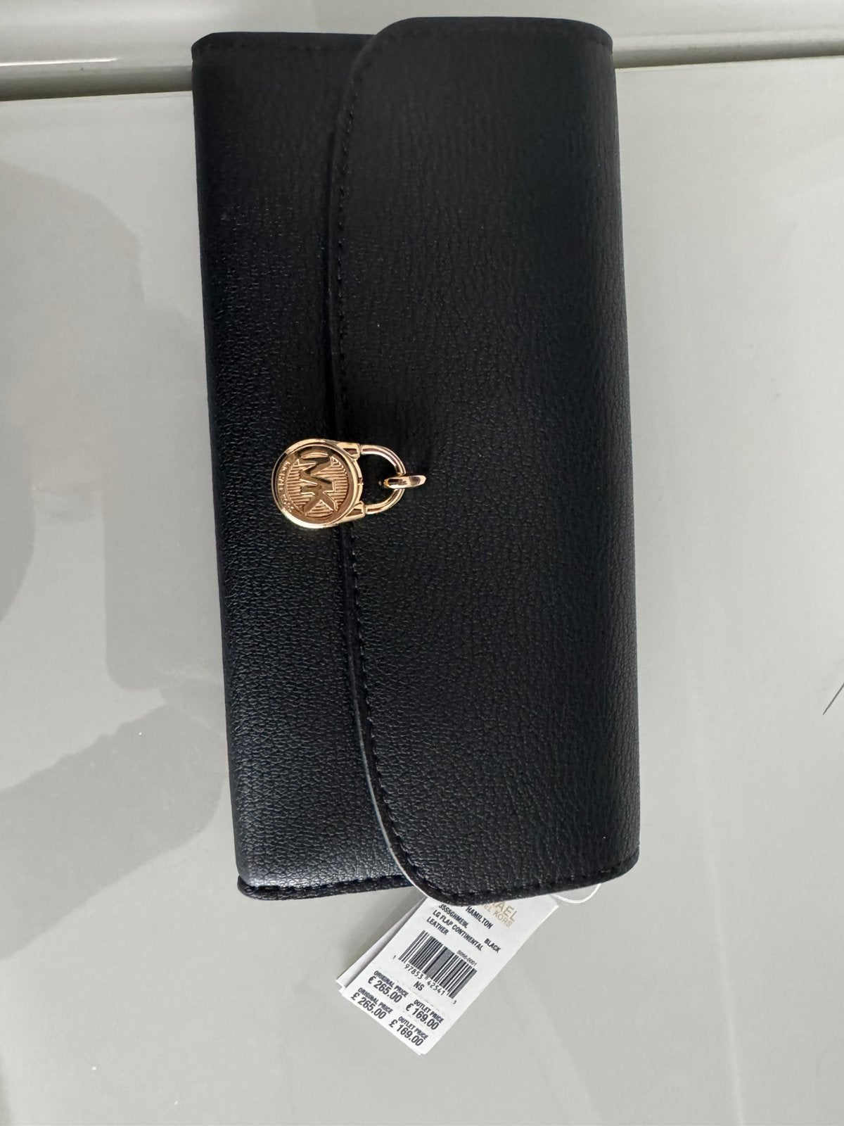 Michael kors portemonnee, Sieraden, Tassen en Uiterlijk, Ophalen of Verzenden, Zo goed als nieuw, Zwart