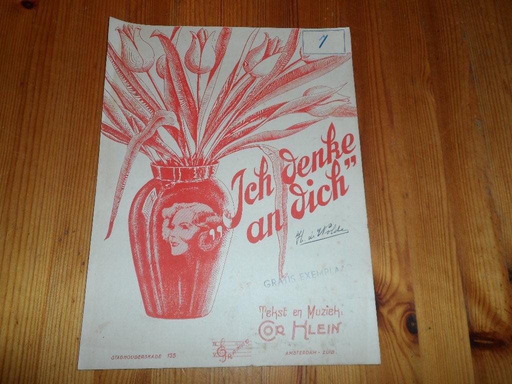 Ich denke an dich - cor klein / francis bay, Accordeon, Gebruikt, Ophalen of Verzenden, Artiest of Componist