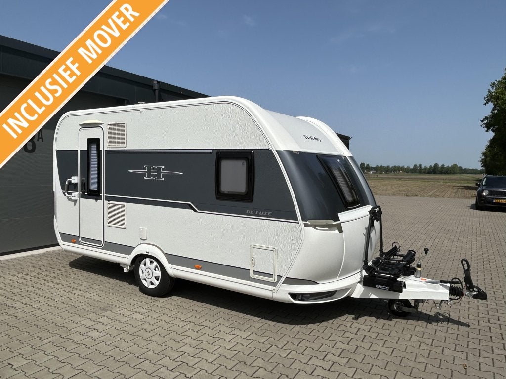 Hobby De Luxe 400 SFE 2018 Frans bed! # ZGAN!#, Schokbreker, Hobby, Bedrijf, Treinzit
