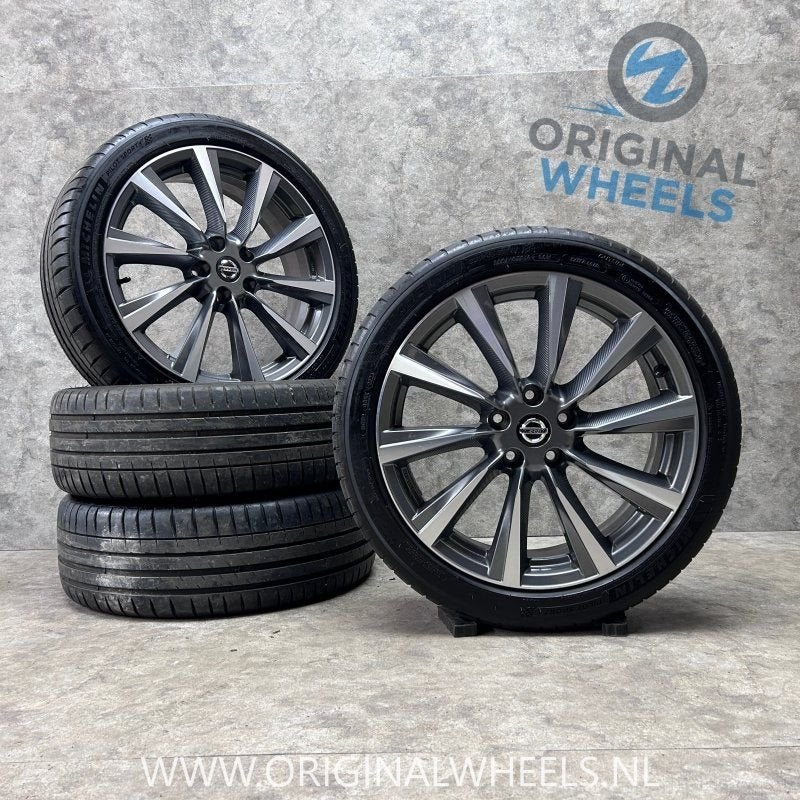 19 inch originele velgen + zomerbanden Nissan Qashqai, Auto-onderdelen, 19 inch, Gebruikt, -, -
