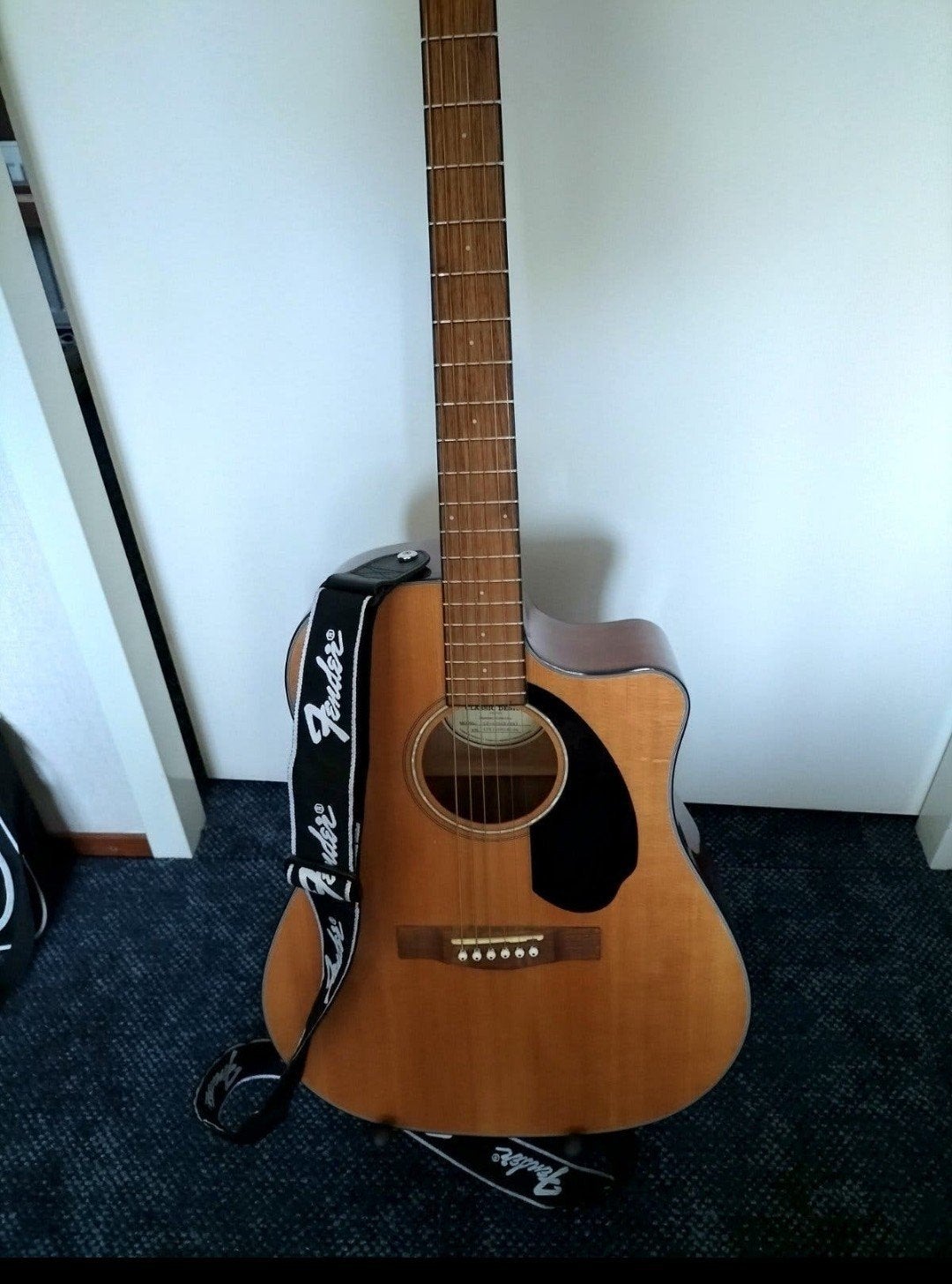 Fender semi-acoustische gitaar, Ophalen, Zo goed als nieuw, Western- of Steelstringgitaar