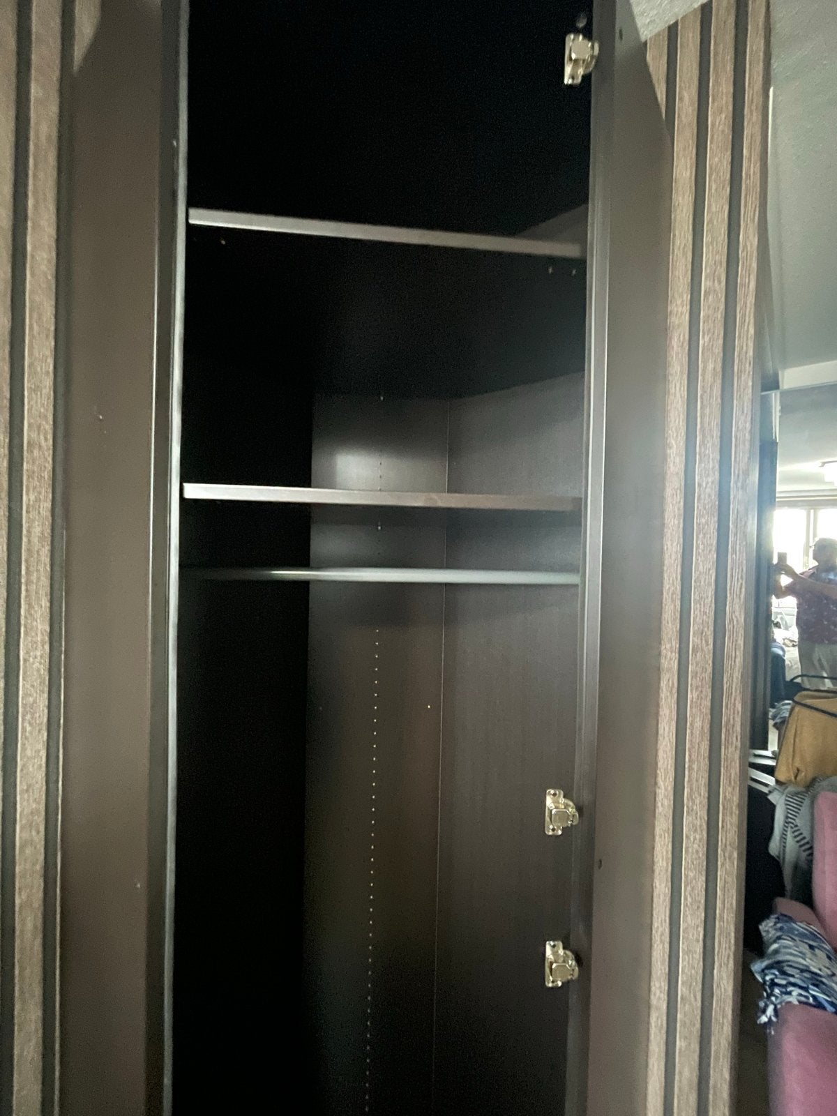 IKEA PAX hoekkast - Bruin/Zwart met planken en hangruimte, Huis en Inrichting, Ophalen, Gebruikt, 200 cm of meer, Met plank(en)