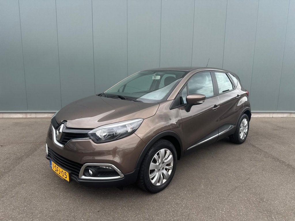 Renault Captur 0.9 TCe Expression NAVI | AIRCO | NAP !, Auto's, Voorwielaandrijving, Bruin, 49 €/maand, Origineel Nederlands