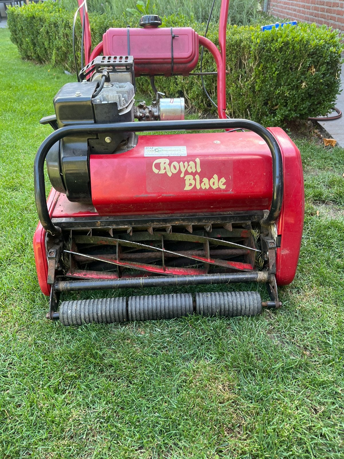 Royal Blade Benzine Kooimesmaaier - Perfect Gazon, Ophalen, Gebruikt, Benzine-grasmaaier, 40 t/m 49 cm