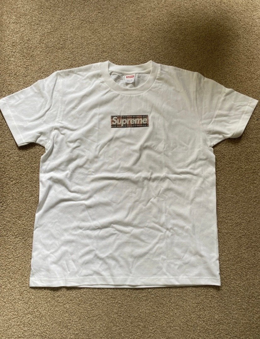 Supreme Box Logo T-shirt Wit Maat M, Kleding | Heren, Verzenden, Nieuw, Maat 48/50 (M), Wit