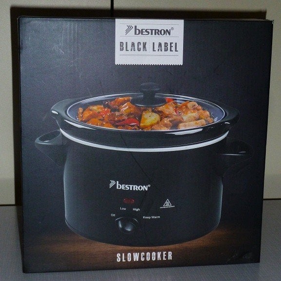 Slowcooker (Bestron Black Label), Ophalen of Verzenden, Nieuw