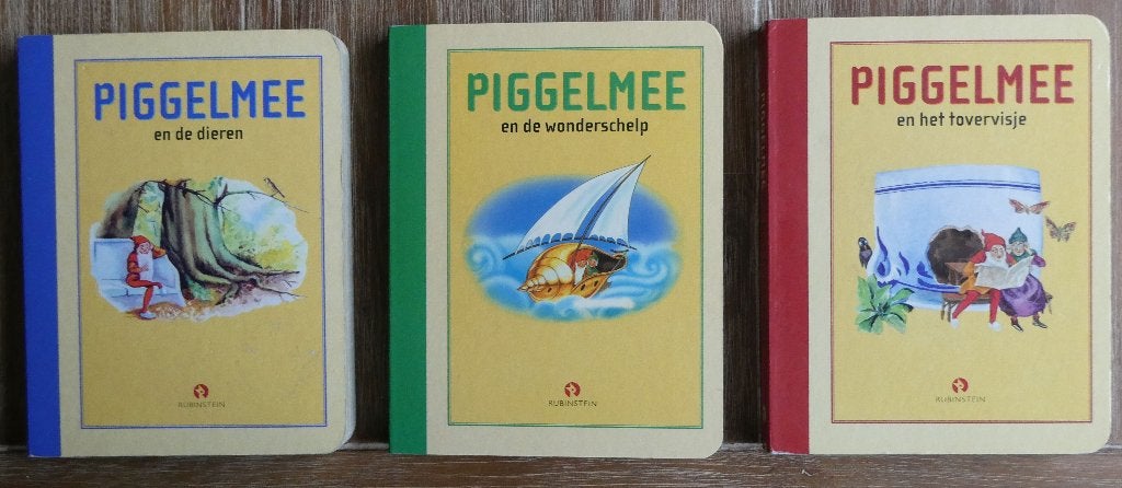 3 x Kartonboekje Piggelmee, Ophalen of Verzenden, Zo goed als nieuw, Jongen of Meisje, Fictie algemeen