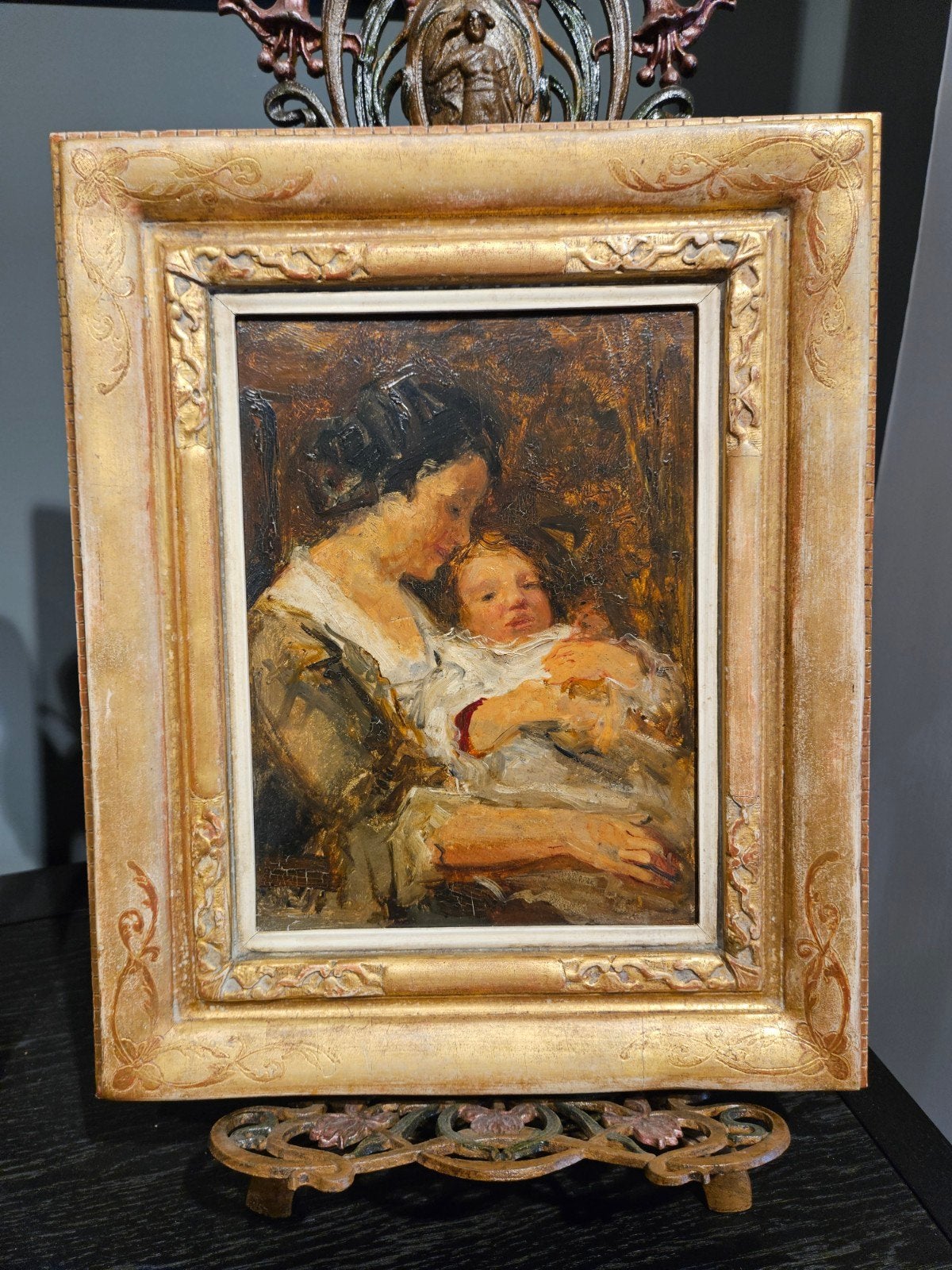Schilderij Simon Maris (1873-1935), Ophalen