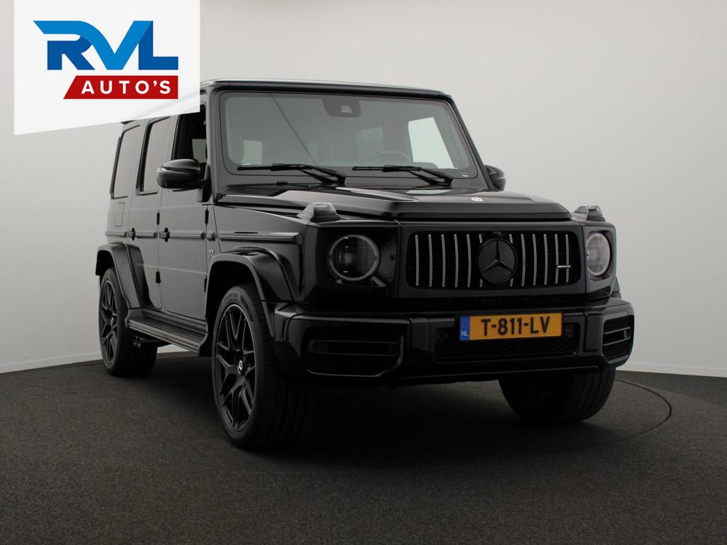 Mercedes-Benz G-klasse 63 AMG 585 PK, Burmester, Distronic/P, Auto's, Mercedes-Benz, Automaat, G-Klasse, Zwart, Leder