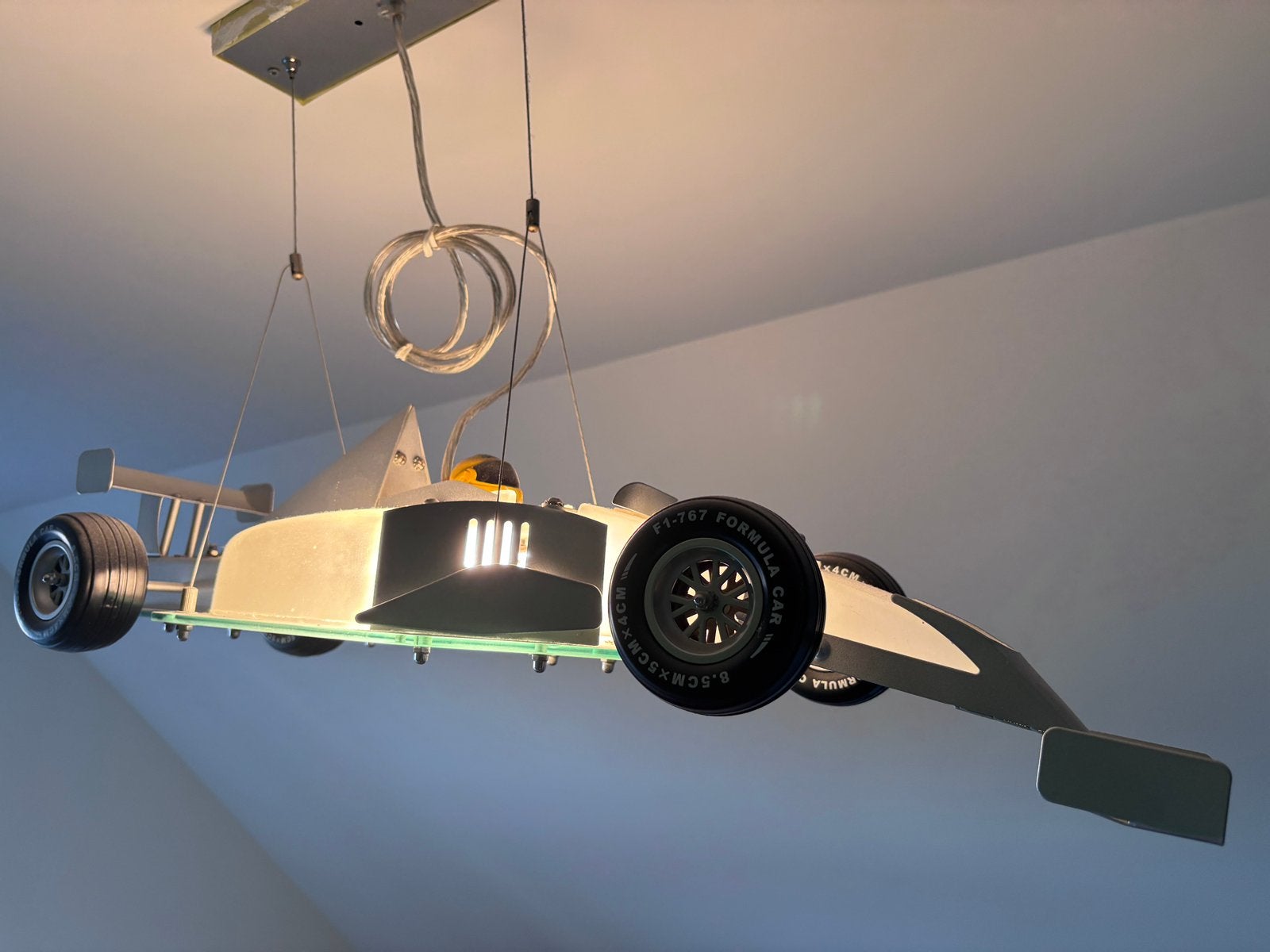 Stoere lamp formuke 1, Ophalen, Zo goed als nieuw