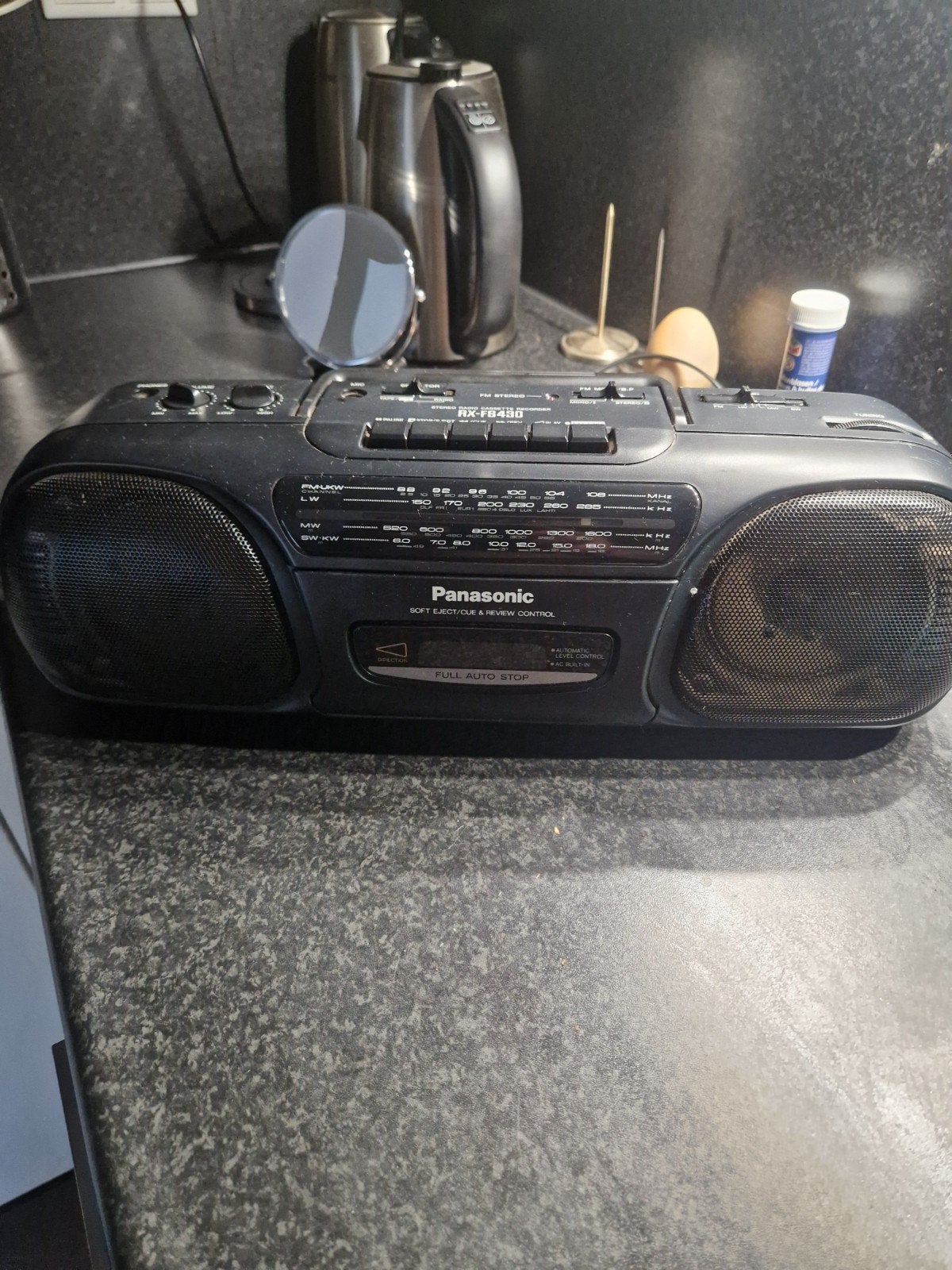 Panasonic RX-FB430 Draagbare Radio Cassette Speler, Audio, Tv en Foto, Radio's, Ophalen, Gebruikt, Radio