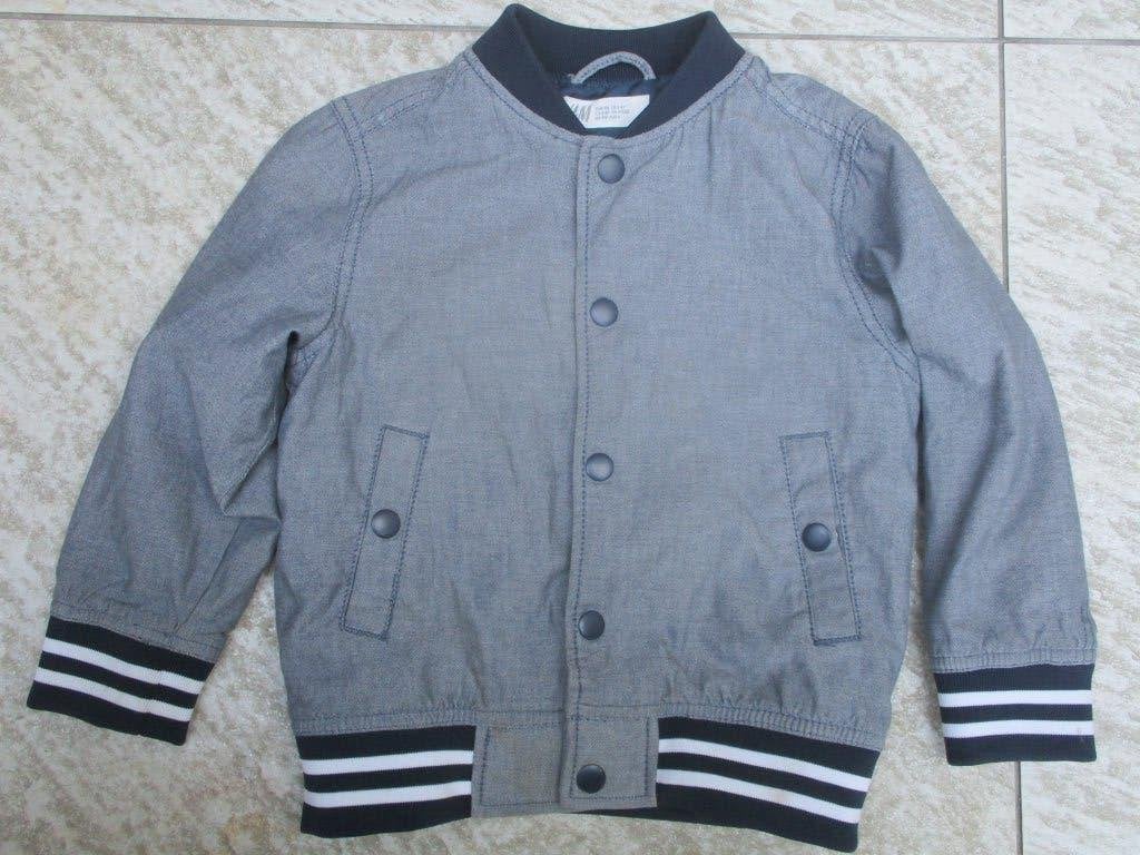 Jas blauw pilotenjas maat 104 H&M tussenjasje, Gebruikt, H&M, Ophalen of Verzenden, Jongen