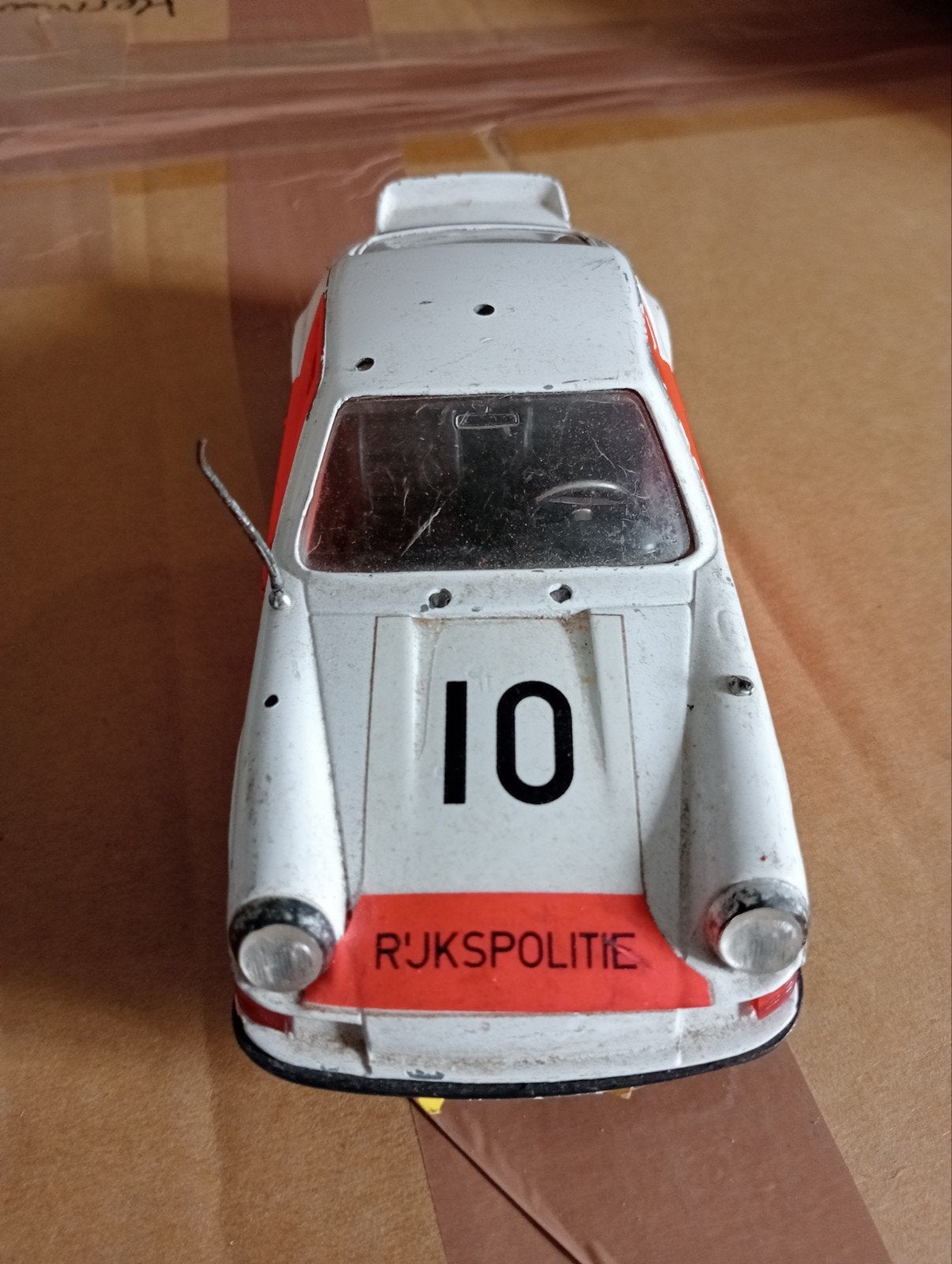Modelauto Rijkspolitie Porsche Carrera RS merk Polistil, Ophalen, Gebruikt, Auto, Overige merken