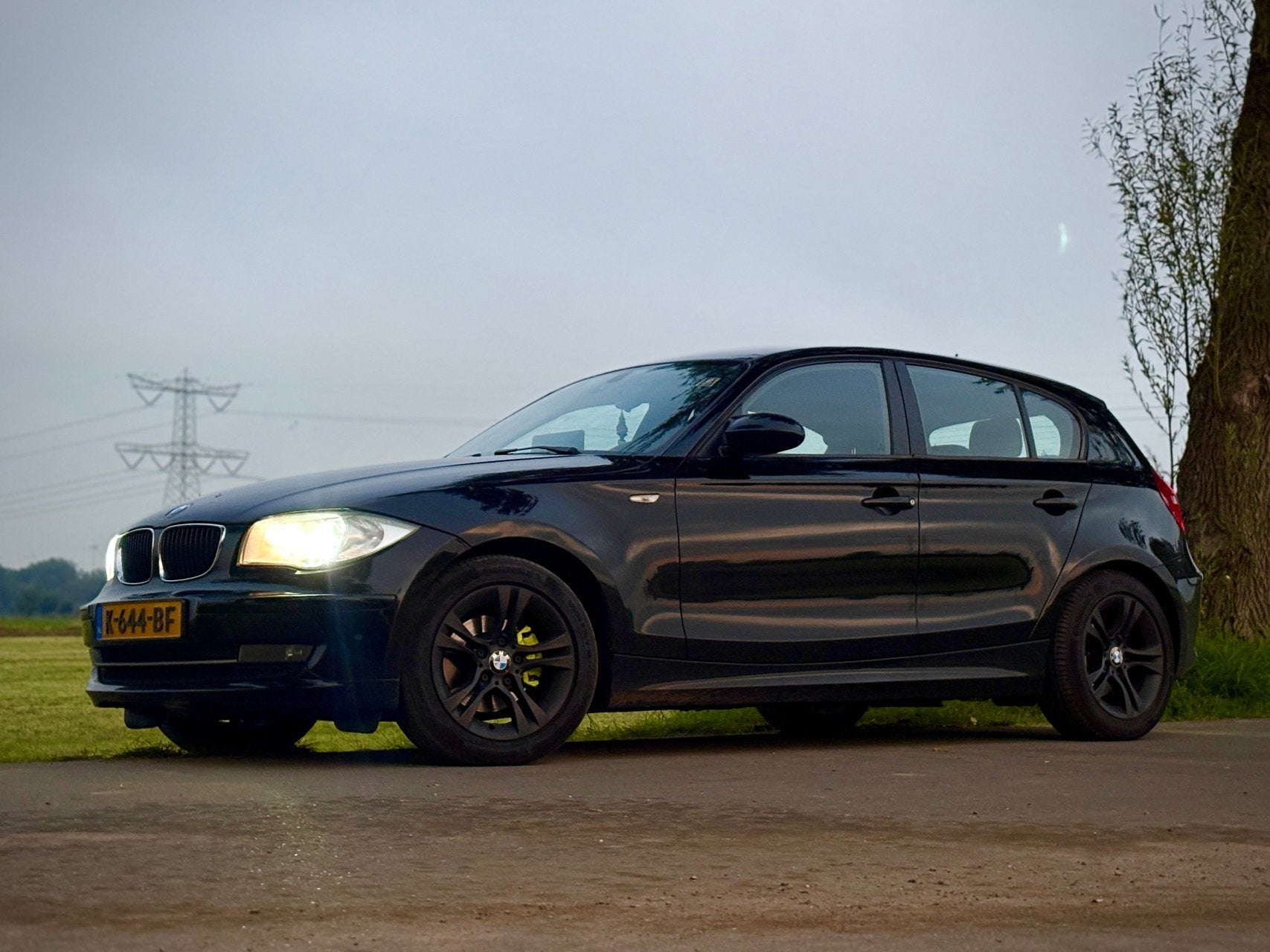 BMW 1-Serie 1.6 116I 5DR 2008 Zwart, 1-Serie, Achterwielaandrijving, Start-stop-systeem, 1599 cc