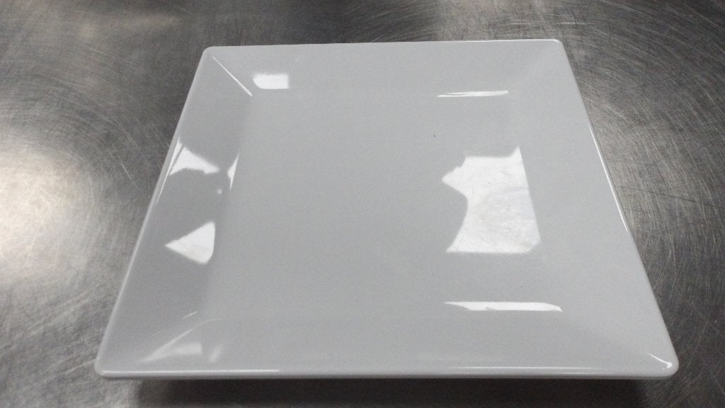 181 melamine borden truyts afm 26.5 x 26.5 cm in kratten, Ophalen, Gebruikt, Bord(en), Overige stijlen