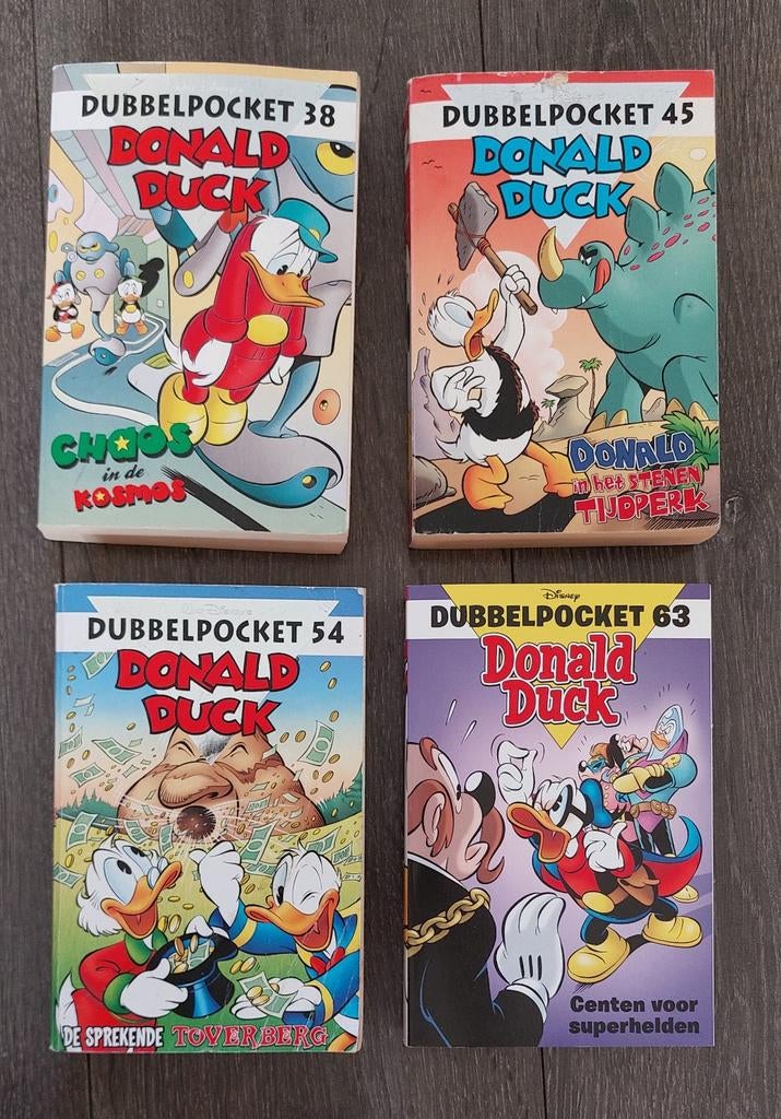 Donald Duck Dubbel Pockets, Boeken, Stripboeken, Meerdere stripboeken, Ophalen of Verzenden